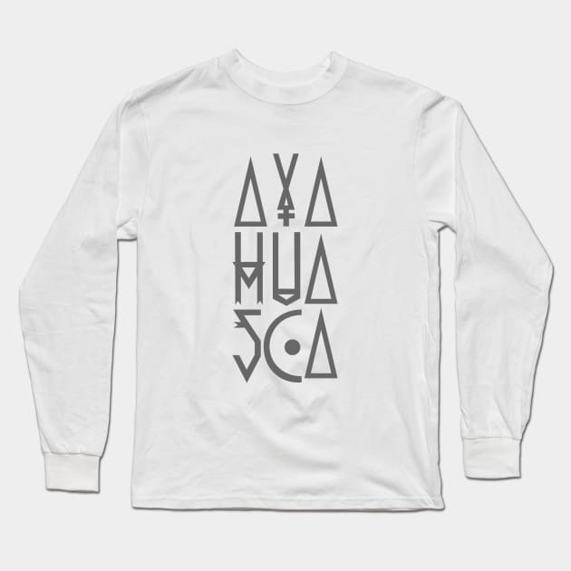 ayahuasca Long Sleeve T-Shirt by Charith